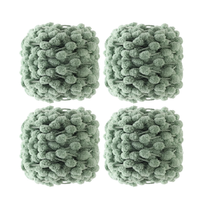 Wholesale 100g Soft Snowball <b>100</b>% <b>Polyester</b> Chunky <b>Yarn</b> Chenille Pom Crochet for Hand Knitting Blanket Cloud - Product Image 2