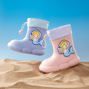 Allegro Mario bambini scarpe da pioggia per ragazzi e ragazze stivali da pioggia per esterni impermeabili leggere antiscivolo scarpe da pioggia <span class=keywords><strong>asilo</strong></span> - Product Image 3