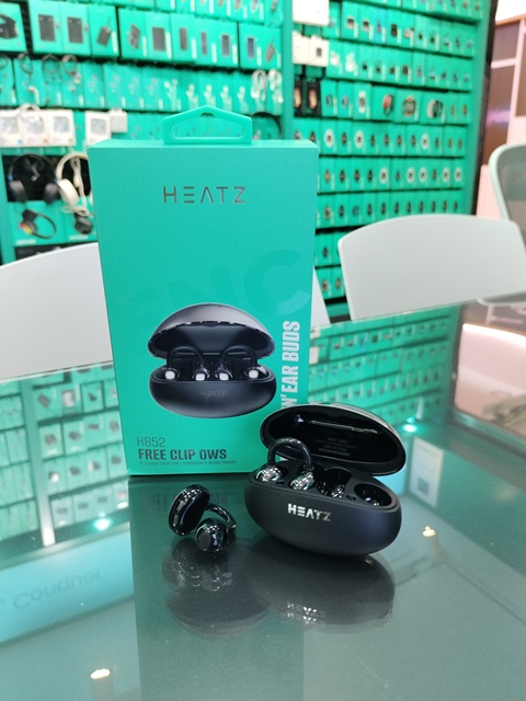 HEATZ TWS Clip-on Earphones OWS Air Conduction Headphones BT5.4 Call Noise Reduction  Wireless Sports Earbuds JL