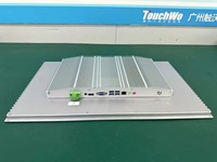 PC industriel à écran tactile intégré sans ventilateur, étanche IP65, à cadre ouvert, montage mural, 21,5 pouces