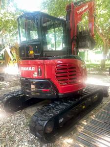 Nuevo modelo Japón 5 toneladas YANMAR 1/2 B Mini excavadora usada a la venta Yanmar 55 Excavadora hidráulica de segunda mano sobre orugas - Product Image 6