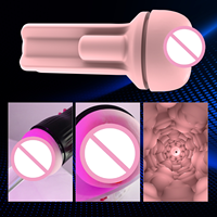 Masturbateur automatique masculin le plus vendu, rotation télescopique à 7 vitesses, double vibration, déclenchement à un bouton, étanche IPX7, toucher réaliste