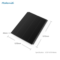 Tuiles solaires BIPV à film mince, longue durée de vie, isolées, résistantes aux intempéries, installation rapide, haute efficacité pour bâtiments