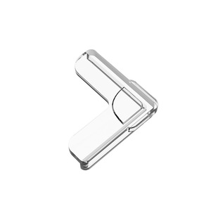 Aluminum Alloy Window Corner <b>Protector</b> Transparent Anti-Collision Cover For Right Angle <b>Glass</b> Inward Opening Window Protection - Product Image 5
