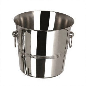 Stainless Steel for Bucket Wine Cooler Tulip Ice Bucket 5L Durable Rust Resistant Leak Proof - Product Image 1