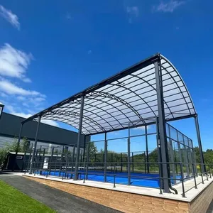 PADELWOKER 2024 kapalı ve açık padel mahkemesi panoramik spor ekipmanı kürek mahkemesi kürek tenis
