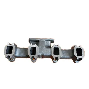 Factory Wholesale Customized ADC12 Aluminum Alloy Gravity Casting Exhaust Manifold for Industry Powder coating