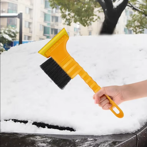 A-6651Long Xử Lý Xe Đầy Đủ Cơ Thể Tuyết Scraper <span class=keywords><strong>Squeegee</strong></span> Công Cụ Hiệu Quả Ice Scraper Bàn Chải Cao Su Mềm - Product Image 6