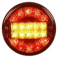 Feu arrière LED combiné Hongjin MK-T96 5,5'' pour camion, 12-24V, avec fonctions de frein et clignotant, 20W, Nouveau, Garantie 12 mois