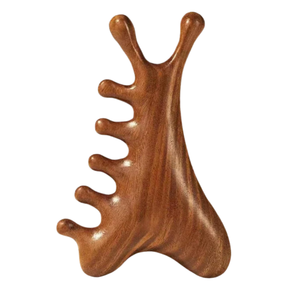 Masseur facial <span class=keywords><strong>en</strong></span> bois Gua Sha <span class=keywords><strong>pour</strong></span> drainage lymphatique, soulagement du stress, relaxation, détoxification musculaire, soulagement de l'anxiété, cadeau <span class=keywords><strong>en</strong></span> coffret - Product Image 1