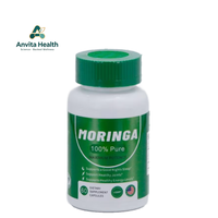 Capsules de Moringa à Marque Blanche – Extrait de Poudre de Moringa en Capsules – Supplément Super Aliment Vert pour Soutenir le Métabolisme
