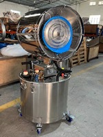 Usine volaille serre mobile centrifuge eau brouillard ventilateur extérieur ventilateur de refroidissement humidité ventilateur de pulvérisation