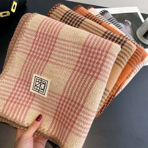 Nouveau décontracté chaud Double face Pashmina châles classique motif <span class=keywords><strong>pied</strong></span>-<span class=keywords><strong>de</strong></span>-<span class=keywords><strong>poule</strong></span> cachemire sensation écharpes unisexe 45*190CM écharpe à carreaux étole - Product Image 5