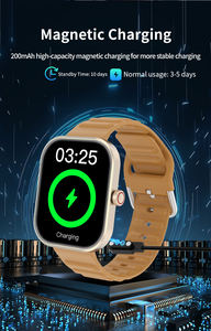 Смарт-часы CE ROHS FCC H15 с экраном 2.01 дюйма, звонками по Bluetooth, совместимость с Android и iOS, мониторинг уровня кислорода в крови, частоты сердечных сокращений, фитнес-трекер, спортивные функции, Laxasfit Smartwatch - Product Image 5