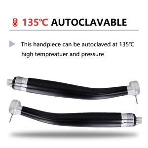 Kleurrijke Tandheelkundige Handstuk Hoge Snelheid Max1 Drukknop Tandheelkundige Luchtturbine Anti-Zuiging Handstuk Enkele Water Spray 2/4 Gaten - Product Image 5
