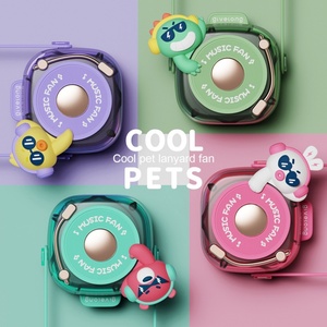 พัดลมคล้องคอรูปเป็ดน่ารัก พกพาสะดวก ไร้ใบพัด - Product Image 2