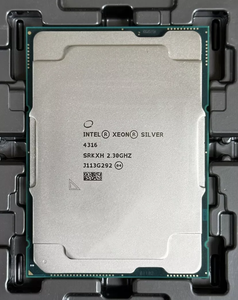 Intel Xeon Silver 4316 Server CPU 20 cœurs 2.3 GHz 150W LGA4189 DDR4-2666 Nouveau produit - Product Image 1