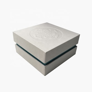 High Quality White <strong>Green</strong> <strong>Gift</strong> Wrap Rigid Cardboard Cartons Recyclable Jewelry Packaging Lids And Base Boxes - Product Image 4