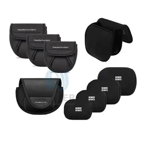 جراب حامل عجلة صيد صغيرة كبيرة مضادة للصدمات بجودة مضمونة للبيع بالجملة، غطاء لفائف الصيد من النيوبرين - Product Image 1