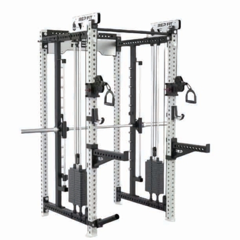 CoolBuild Ultimate  Comprehensive Power Rack Multi-Functional Training Station Metal Power Rack