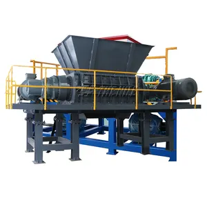 professional small industrial recycling plastic shredder machine for wasting scrap