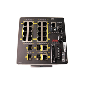 Commutateur Ethernet industriel IE-2000-16TC-B IE2000 16 ports FE cuivre, 2 ports SFP/T, 2 ports Uplink LAN, couche 2, 802.1X, Store-Forward - Product Image 2