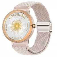 Muestra Gratuita de Relojes Inteligentes Smartwatch AMOLED con Pantalla a Color de 1.32'', 5ATM, GPS, Gloryfitpro, Reloj Inteligente Android para Mujer