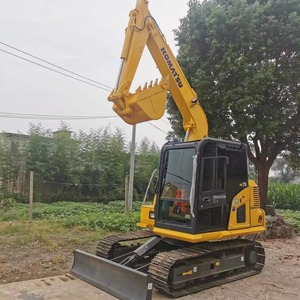 Maquinaria agrícola usada Mini excavadora PC55 Shanghai a la venta/usada para excavadora PC70 0,23 M cubo 36KW potencia totalmente hidráulica - Product Image 1