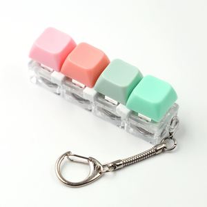 <b>Custom</b> Cute <b>Keychain</b> Multiple Color Options Stim Toy Stress Relief Design Keycap Fidget <b>Keychain</b> - Product Image 5