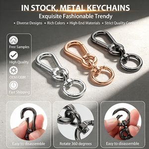 <span class=keywords><strong>En</strong></span> stock, de buena calidad, llavero de metal chapado <span class=keywords><strong>en</strong></span> aleación de zinc con forma de calabaza, gancho para llaves, anillo <span class=keywords><strong>en</strong></span> O de resorte para joyería DIY - Product Image 1