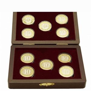 Hộp Gỗ Trưng Bày Đồng Xu Kỷ Niệm Vẽ Theo Yêu Cầu Hộp Trưng Bày Đồng Xu Hộp Gỗ Sưu Tập Tiền Xu - Product Image 3