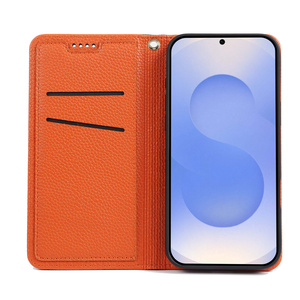 Étui de téléphone en cuir Offre Spéciale pour Samsung <span class=keywords><strong>Galaxy</strong></span> S25 Ultra S24 FE S23 Plus S22 S21 S20 portefeuille de béquille magnétique sacs de téléphone portable - Product Image 4