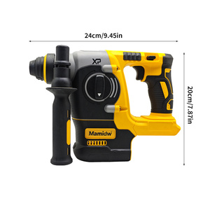 مثقاب دوار بسرعة 1200 دورة في الدقيقة متوفر في المخزون - مثقاب تأثير عالي القدرة بعزم دوران محسّن - مناسب لأعمال تجديد المنازل والبناء - Product Image 1