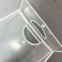 Sac fourre-tout transparent en PP de qualité supérieure, personnalisable, best-seller, vente en gros, imperméable, pour le shopping et le rangement d'articles