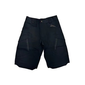 Pantalones cortos de lona elásticos informales de verano para hombre, secado rápido, multibolsillo, gimnasio, exterior, secado rápido, multibolsillo, cremallera, patrón lavado, carga - Product Image 6