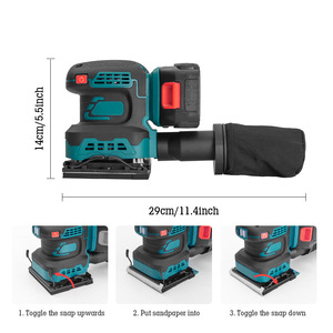 1200W CF9403 Belt Sander for Woodworking Bulk Brush Sander Palm Sander - Product Image 5