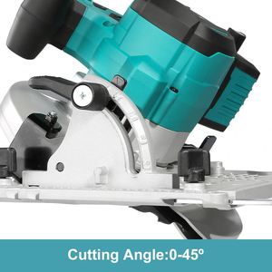 Large Professional Industrial Grade Long Cuts 7-1/4 Inch Battery-Powered Circular <b>Saw</b> 65mm Cutting Depth Laser Guide Brushless - Product Image 5