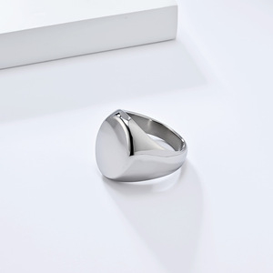 Unisex Minimalist Ball Shape <b>Titanium</b> Steel <b>Ring</b> Band Gold Black Steel Color Gift Jewelry - Product Image 4