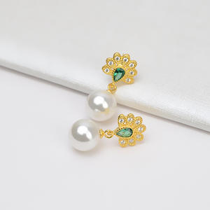 Pendientes de Plata S925 con Gancho Cuadrado, Accesorios para DIY, Incrustaciones de Perlas, Bandeja Vacía, Herramientas y Equipos de Joyería Semi-Acabada - Product Image 2