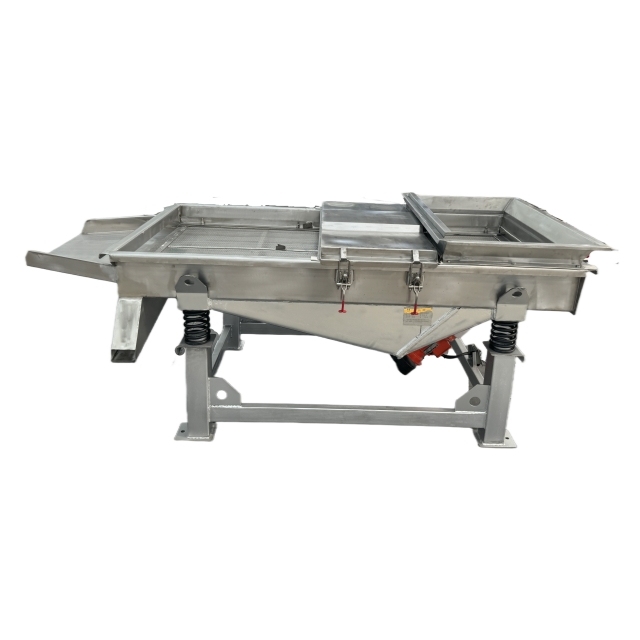820 Type 2m Length 800m Width Linear Vibrating Screen Straight Line Vibrating Screen Rectangular Vibrating Screen Horizontal