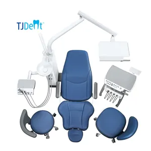 Unidad Dental Adec clásica, silla de clínica funcional profesional con carro móvil