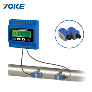 Capteur de débit ultrasonique non invasif avec support mural pour une installation facile YK-TUF2000 Débitmètre ultrasonique Btu Thermomètre - Product Image 4