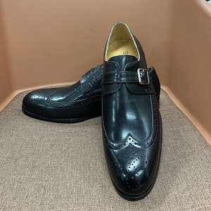 Chaussures en cuir respirantes et imperméables tendance pour hommes 2026, idéales pour un usage professionnel décontracté, chaussures en cuir originales sur mesure - Product Image 1