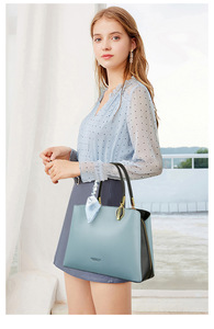 New Trendy Elegant Women <b>Shoulder</b> <b>Strap</b> Handbag Ladies Leather Tote Bag Fashion Luxury Designer Hand Bag - Product Image 3
