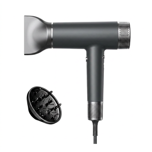 Asciugacapelli Professionale BLDC ad Alta Velocità con Motore Brushless da 110.000 Giri/min, Diffusore e Bocchetta per Uso Domestico, Salone e Hotel - Product Image 1