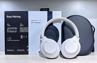 Casque sans fil supra-auriculaire pliable WH-1000XM4, stéréo AAC, étanche IPX-4, faible latence, pour le sport et la DJ