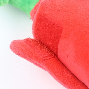 Toptan özel kırmızı gül otomatik interaktif köpek ses oyuncaklar noel köpek oyuncak hediye Pet köpek sevgililer oyuncak - Product Image 6