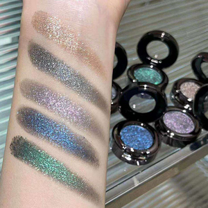 Pressed Glitter <b>Eyeshadow</b> with Pink <b>Shimmer</b> Finish Single <b>Eyeshadow</b> Custom Logo Private Label Makeup OEM ODM Beauty Brand EU - Product Image 3