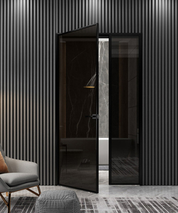 <span class=keywords><strong>2026</strong></span> nuovo moderno ad alta resistenza insonorizzato in alluminio porta d'ingresso a battente per gli ingressi degli appartamenti europei - Product Image 5
