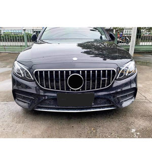 Griglia paraurti anteriore all'ingrosso <span class=keywords><strong>Chrom</strong></span> nero lucido Panamericana E63 GT style per Mercedes Benz classe <span class=keywords><strong>E</strong></span> W213 2016 2017 2018 2019 - Product Image 2